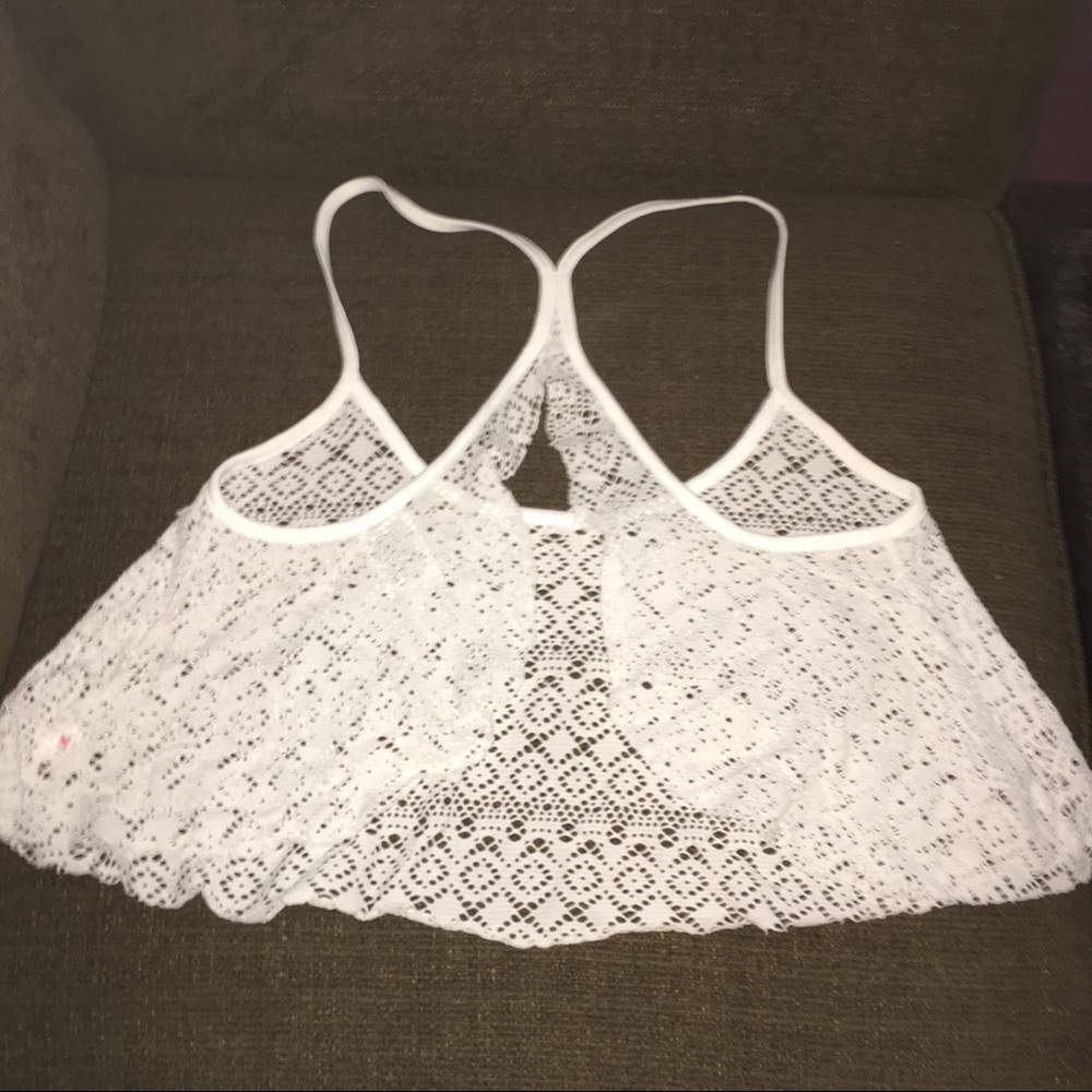 VS PINK Mesh Crop